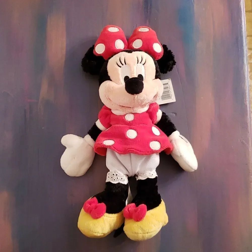 NWT Disney Parks 11" Minnie Mouse Plush Toy